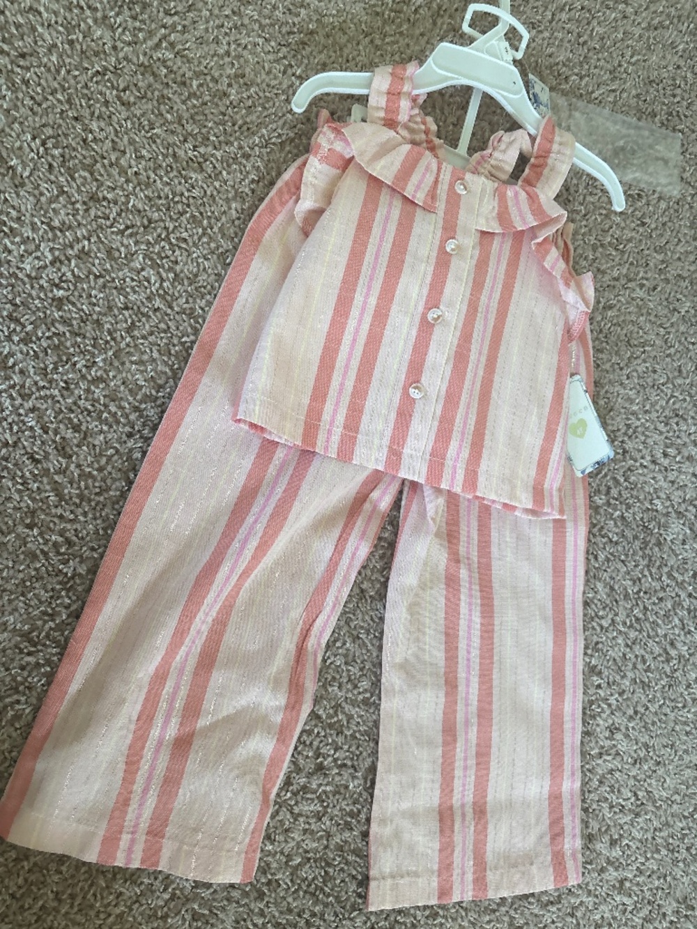 2 piece summer set little girls